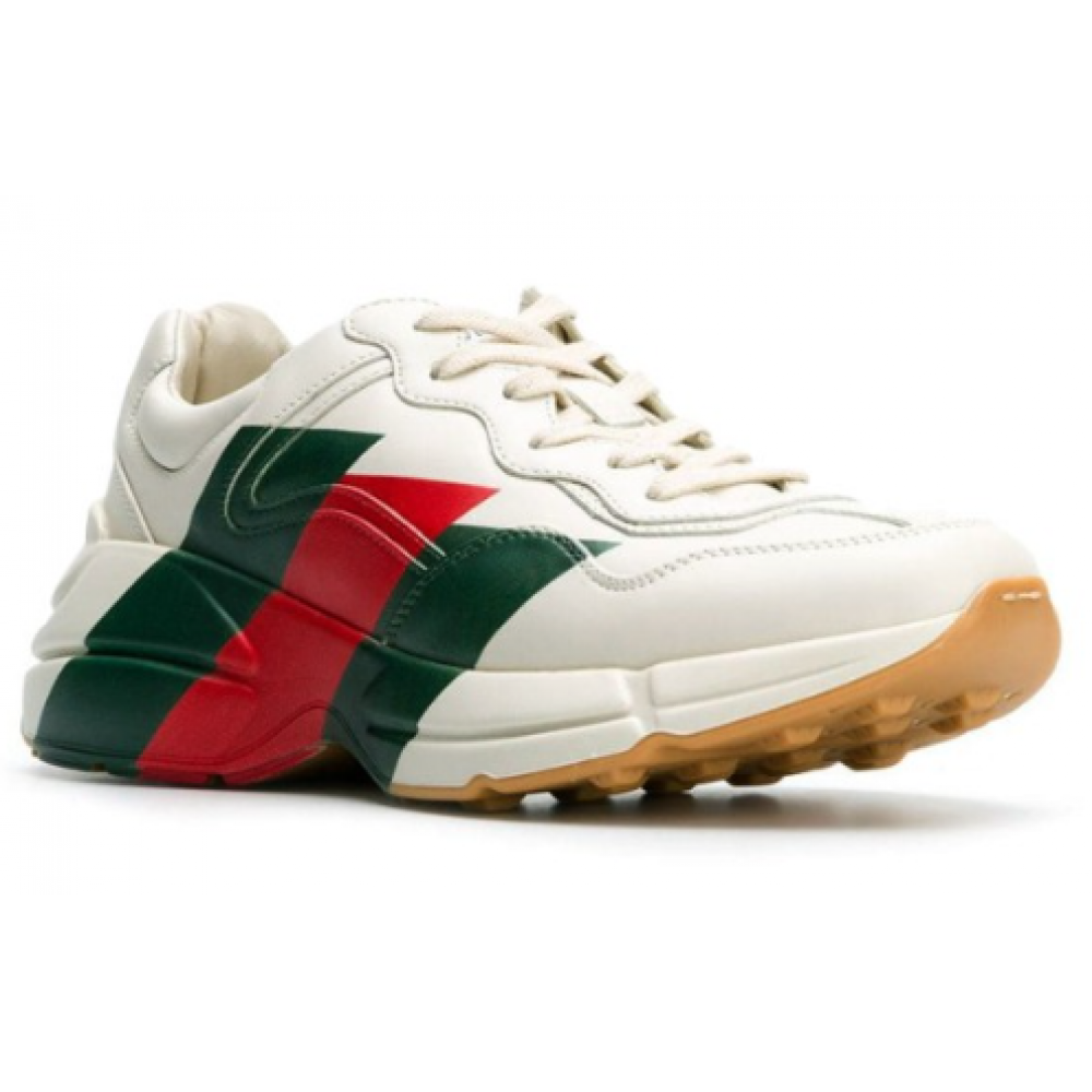 [Gucci] Rhyton Web 523535 DRW00 9022 Men’s Sneakers